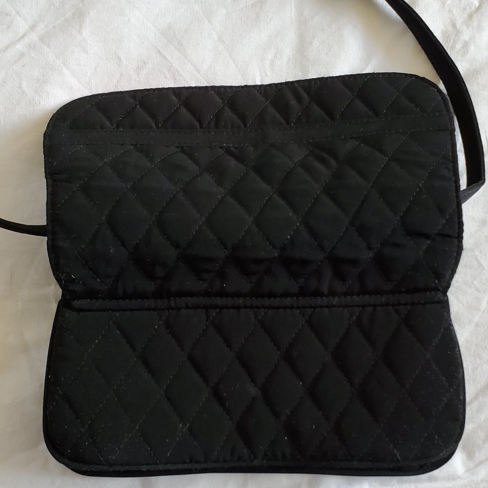 Small all black Vera Bradley bag~SALE - Picture 4 of 7